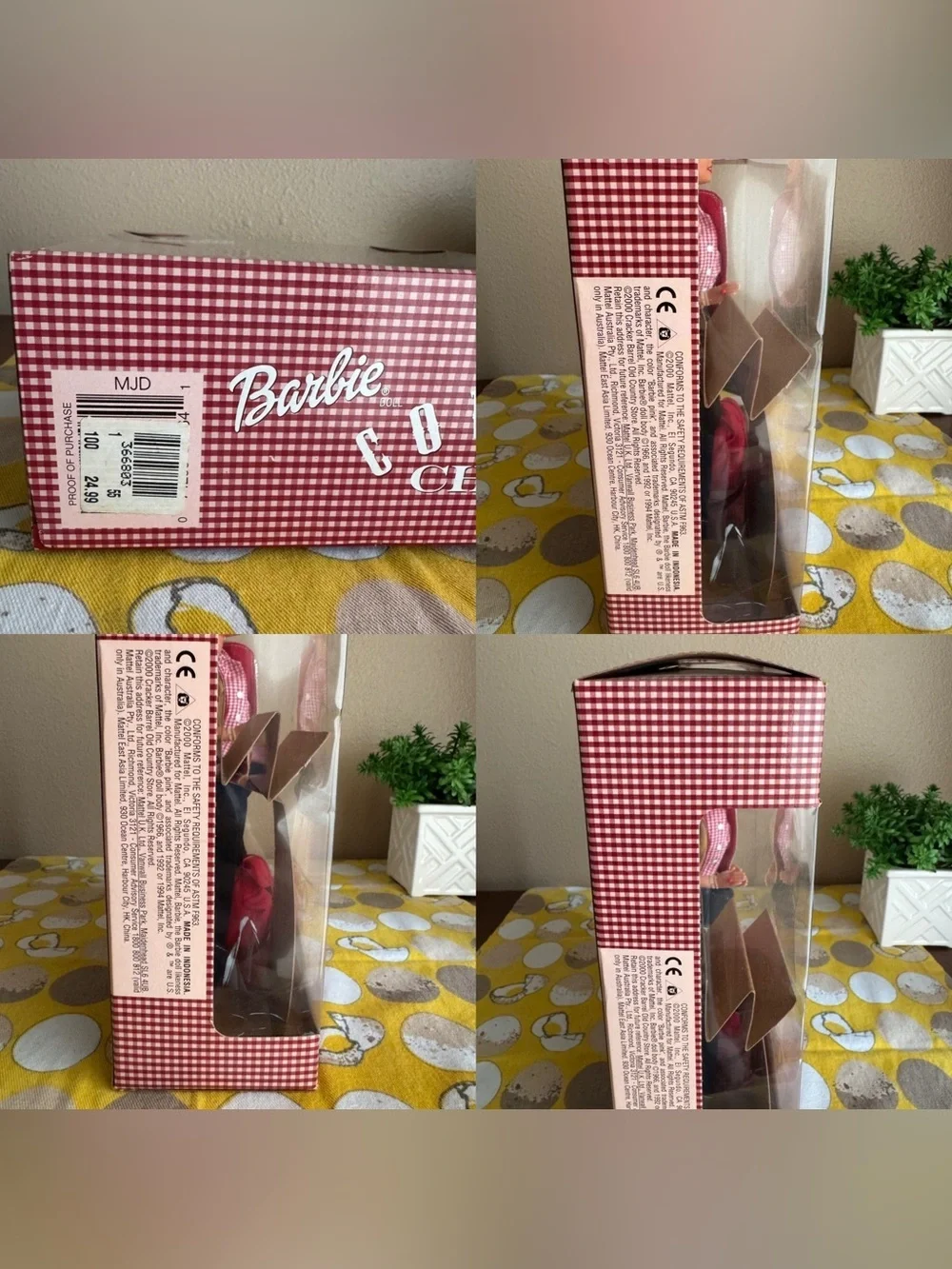 NIB Country Charm Cracker Barrel Limited Edition doll